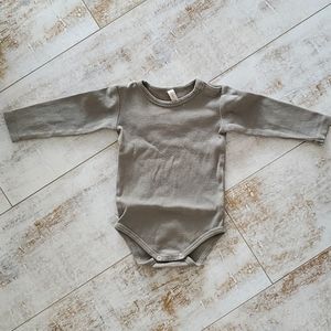 Quincy Mae light forest green Onesie